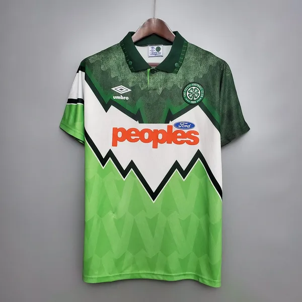 Maillot Celtic Glasgow FC Exterieur Rétro 91/92