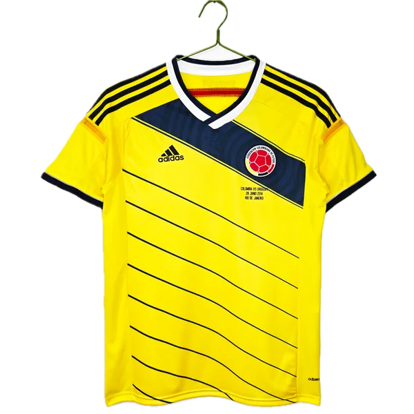 Colombie Maillot Retro Domicile 2014