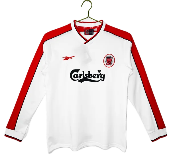Liverpool FC Maillot Retro Manche Longues Exterieur 98/99