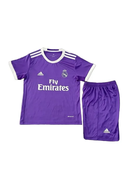 Real Madrid Tenue Rétro Extérieur 16/17 – Enfant