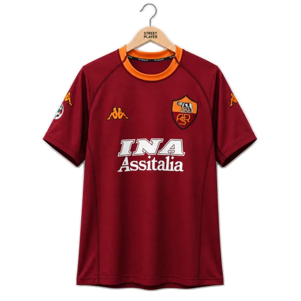 AS Roma Maillot Rétro Domicile 01/02