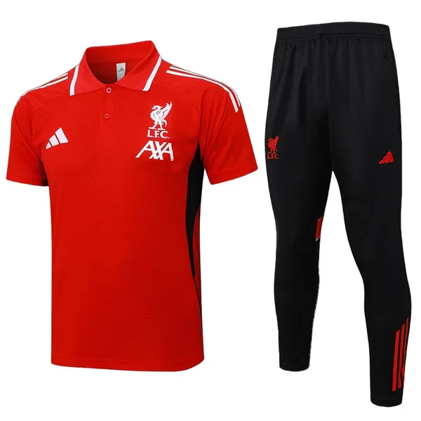 Liverpool Ensemble Polo Survêtement 25/26 – Rouge