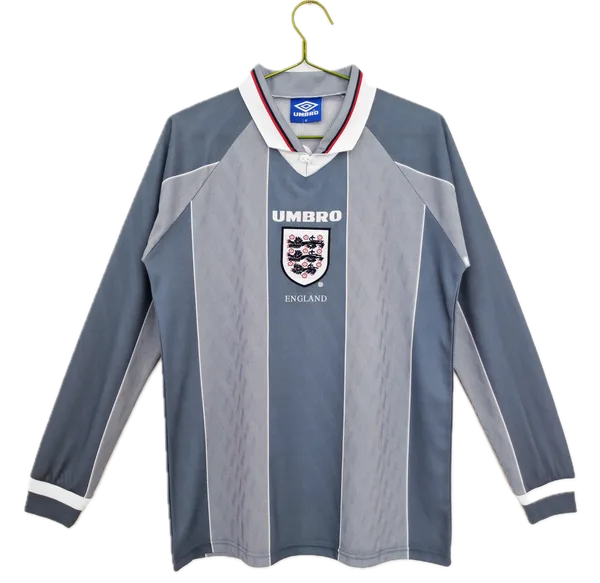 Angleterre Maillot Retro Exterieur Manche Longues 1996