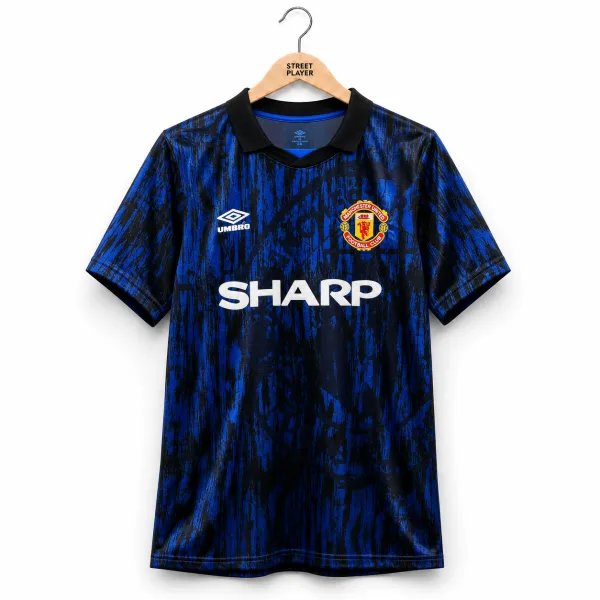 Manchester United Maillot Retro Exterieur 92/93