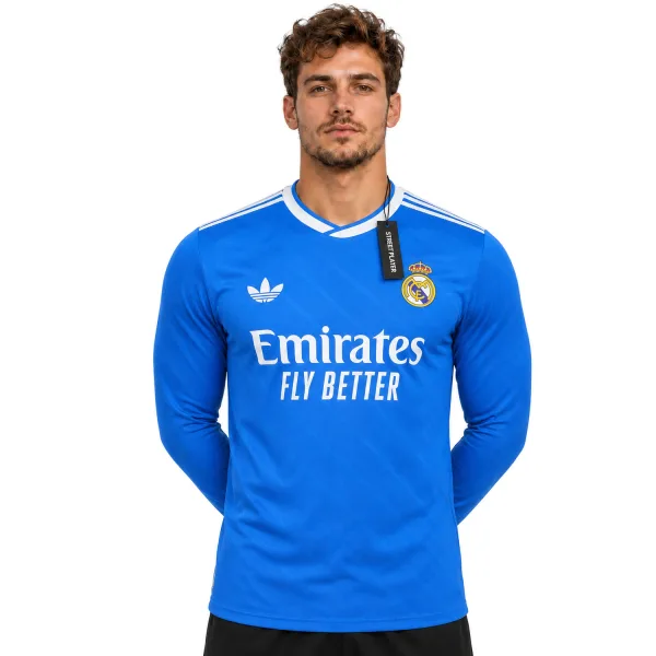 REAL MADRID Maillot THIRD 25/26 Manches Longues – Version player
