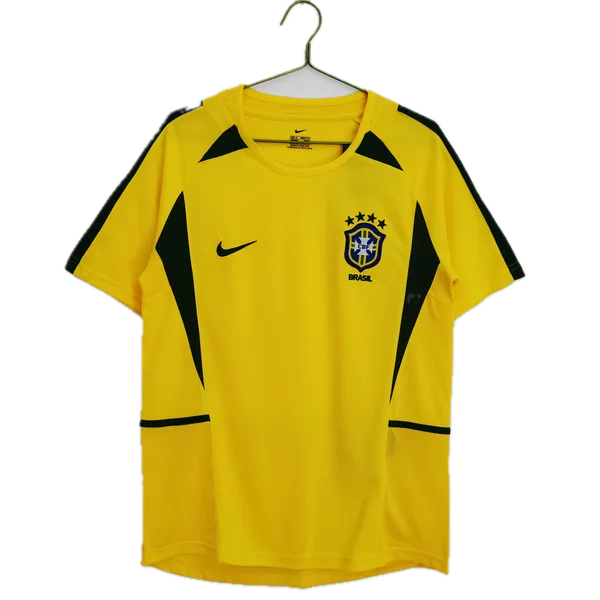 Brésil Maillot Retro Domicile 2002