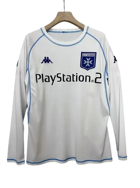 Auxerre Maillot Rétro Domicile Manche Longues 03/04