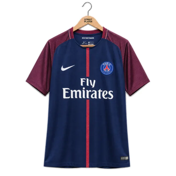 Paris Saint Germain Maillot Rétro Domicile 17/18
