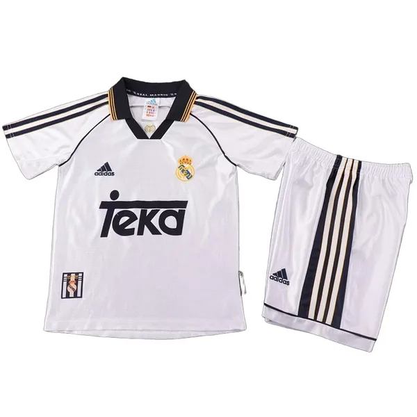 Real Madrid Tenue Rétro Domicile 98/00 – Enfant