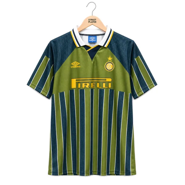 Inter Milan Maillot Rétro Extérieur 95/96