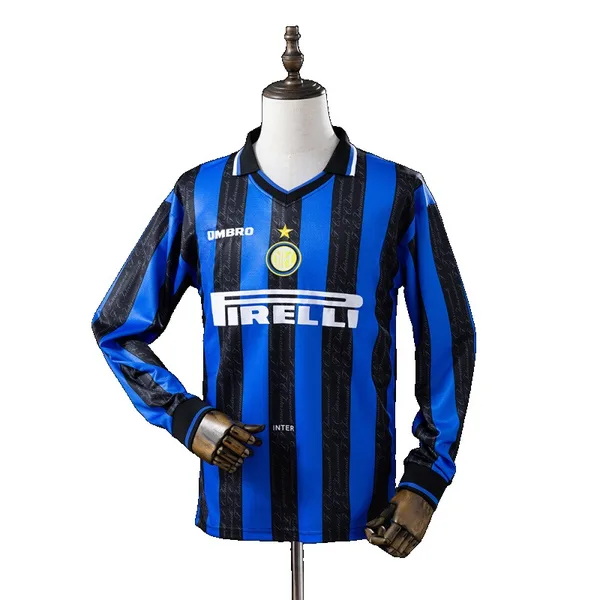 Inter Milan Maillot Rétro Manches Longues 97/98