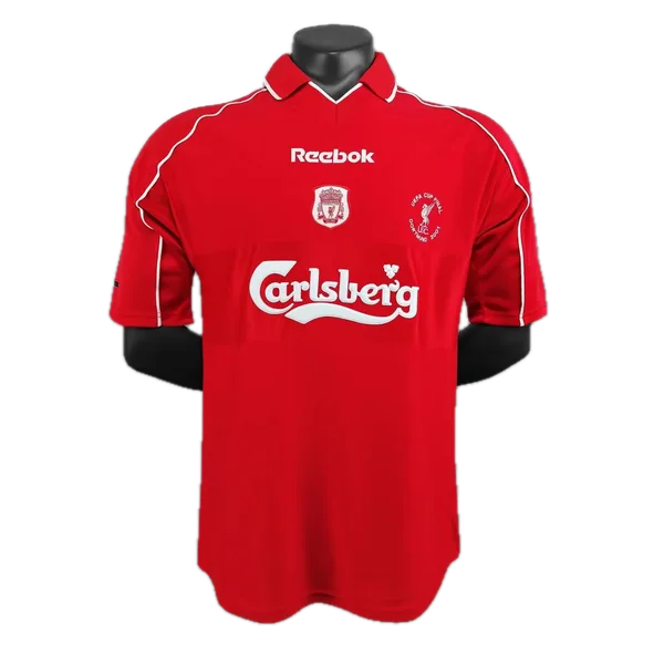 Liverpool FC Maillot Retro Domicile 00/01