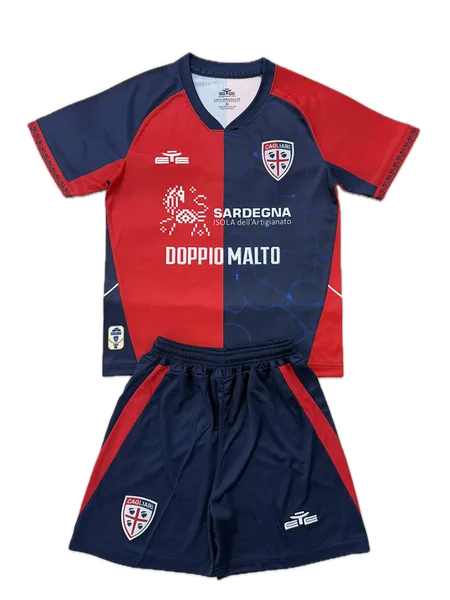 Cagliari Calcio Tenue Domicile 25/26 – Enfant/Adulte