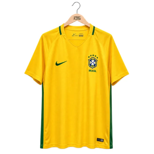 Brésil Maillot Domicile Rétro 06/07