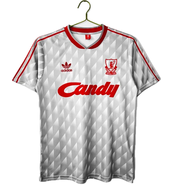 Liverpool FC Maillot Retro Exterieur 89/91