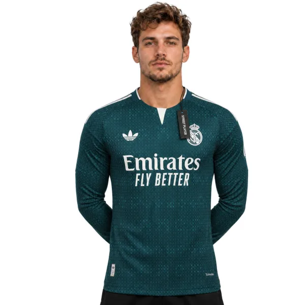 Real Madrid Maillot Extérieur Manches Longues 26/27 – Version Player