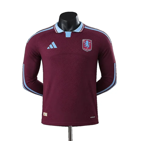 Aston Villa Maillot Domicile Manches Longues 26/27 – Version Player