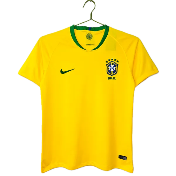 Brésil Maillot Retro Domicile 2018