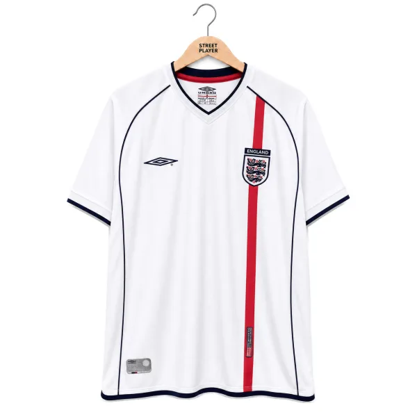 Angleterre Maillot Retro Domicile 01:03