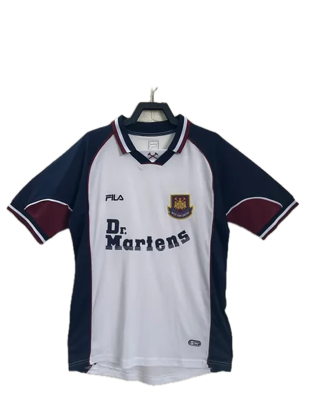West Ham Maillot Retro Exterieur 99/01
