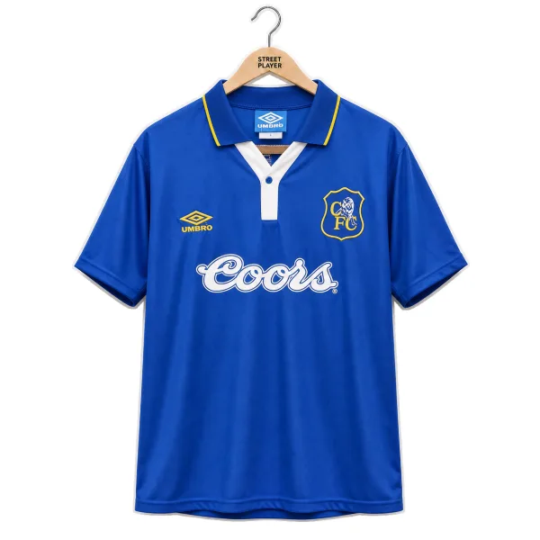 Chelsea FC Maillot Rétro Domicile 95/97