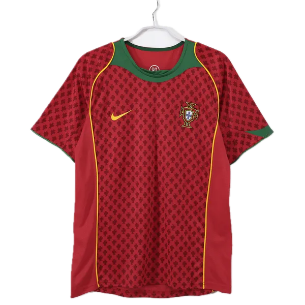 Portugal Maillot Retro Domicile 2004