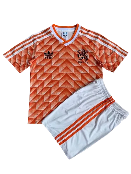 Pays-Bas Tenue Rétro Domicile 1988 – Enfant/Adulte