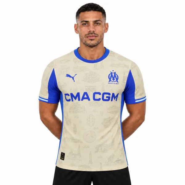 Olympique de Marseille Maillot Fourth 25/26 – Version Player