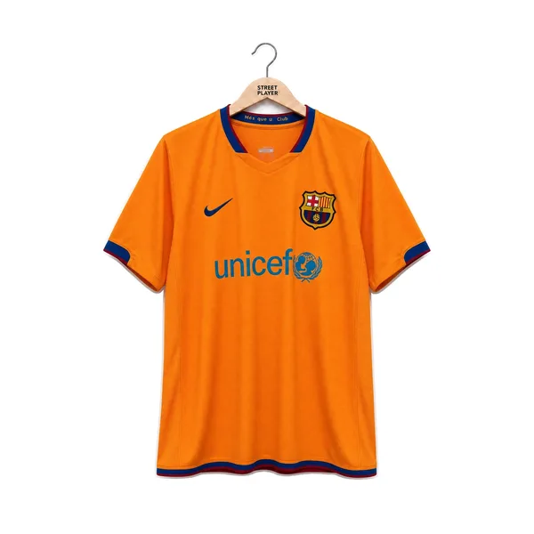 FC Barcelone Maillot Retro Exterieur 06/07
