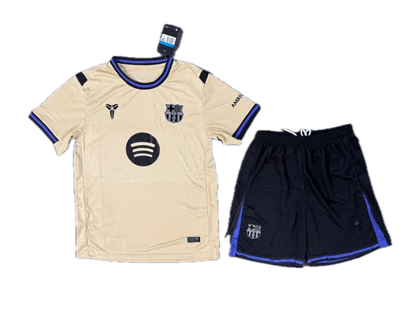 FC Barcelone Tenue Exterieur 25/26 – Enfant/Adulte