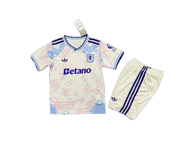 ASTON VILLA Tenue Third 25/26 – Adulte/Enfant