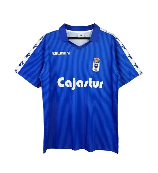 Real Oviedo Maillot Rétro Domicile 92/93