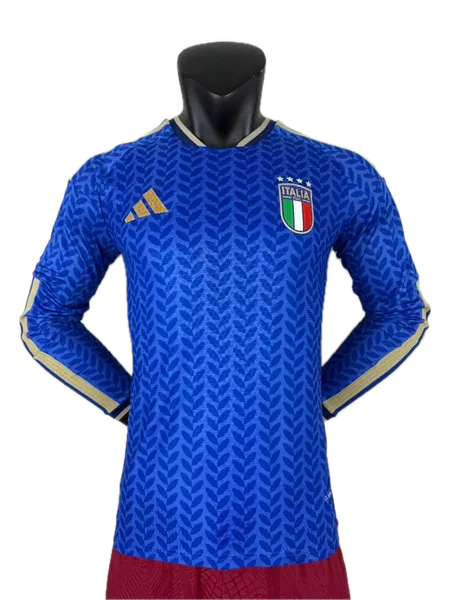 Italie Maillot Domicile Manche Longues 26/27 – Version Player