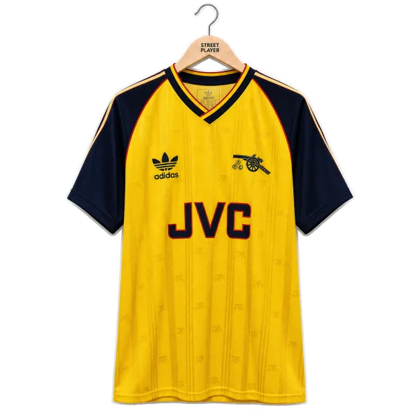 Arsenal FC Maillot Retro Exterieur 88/90