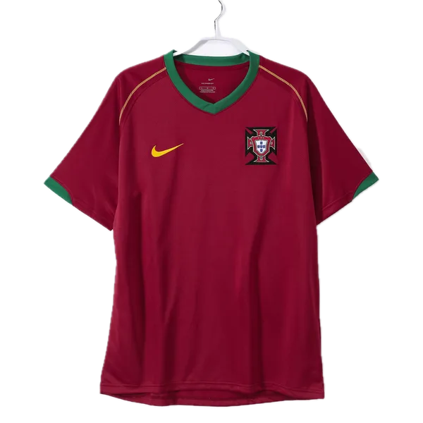 Portugal Maillot Retro Domicile 2006