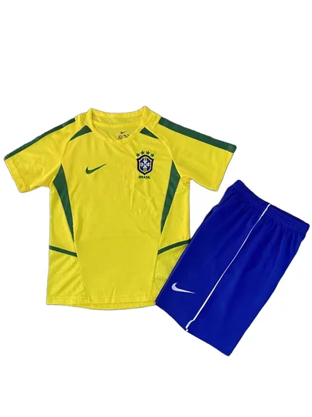 Brésil Tenue Rétro Domicile 02/03 – Enfant
