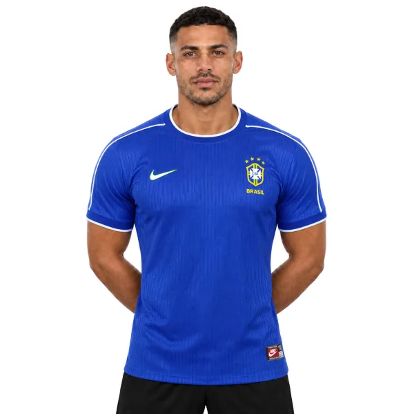 Brésil Maillot Retro Exterieur 98 – Version Player