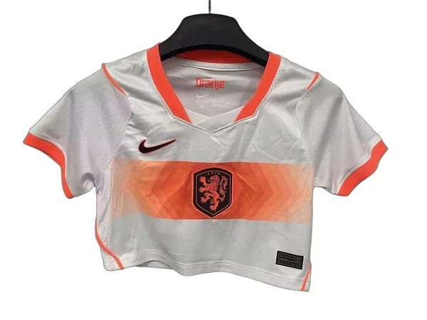 Pays-Bas Crop Top Extérieur 26/27 – Version Femmes