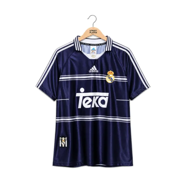 Real Madrid Maillot Retro Exterieur 98/99