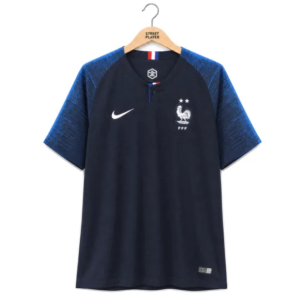 Équipe de France Maillot Retro Domicile 2018