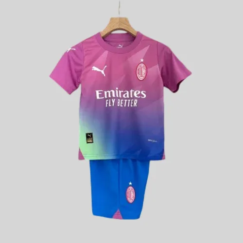 Tenue Third Enfant Milan AC Retro 23/24