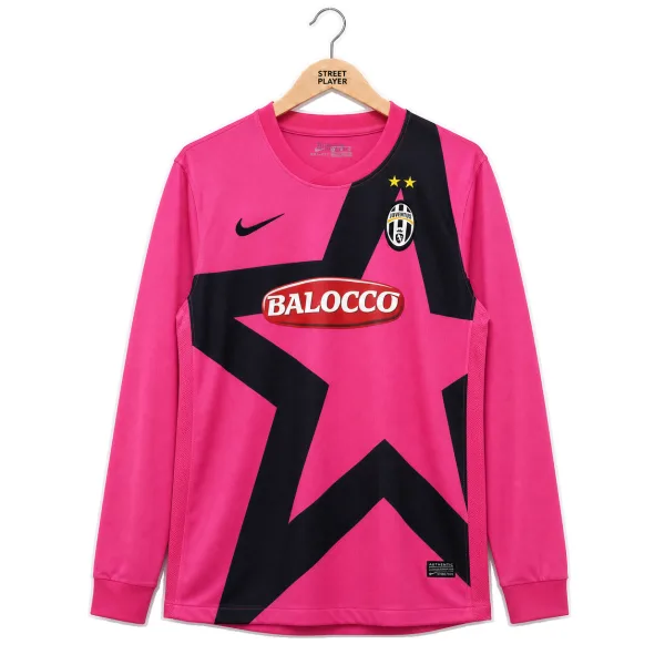 Juventus Maillot Rétro Extérieur Manches Longues 11/12