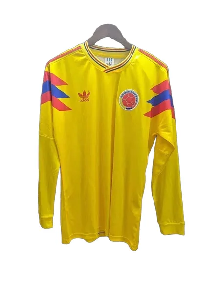 Colombie Maillot Rétro Domicile Manches Longues 89/90