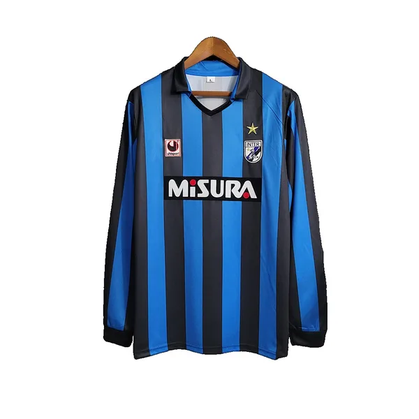 Inter Milan Maillot Rétro Manches Longues 88/89 – Version Player