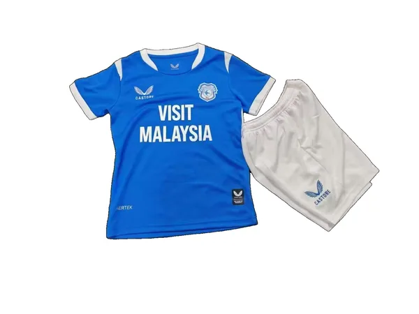 Cardiff City Tenue Domicile 26/27 – Enfant/Adulte