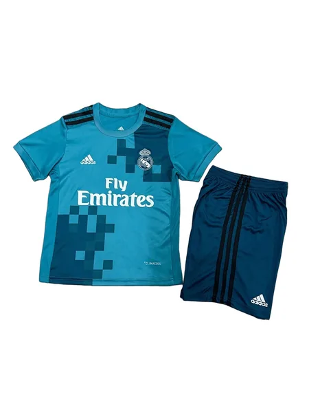 Real Madrid Tenue Rétro Extérieur 17/18 – Enfant