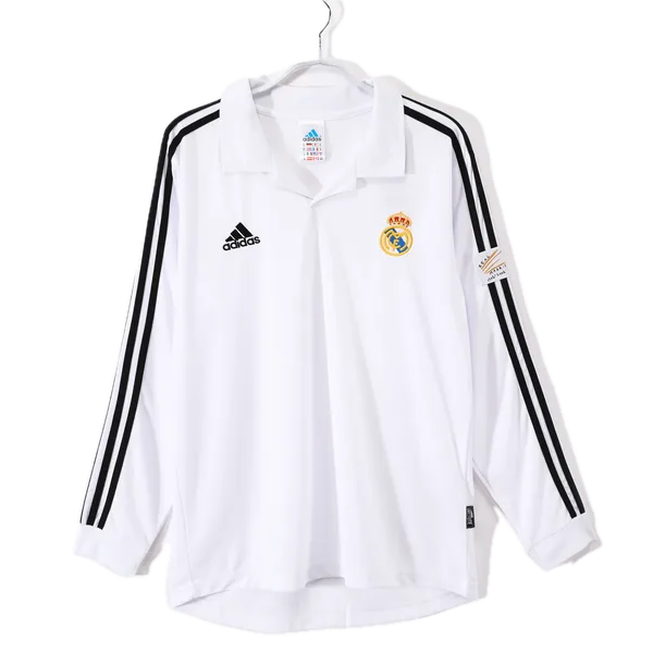 Real Madrid Maillot Retro Domicile Manche Longues 02/03