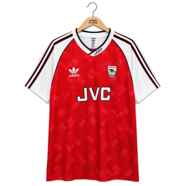 Arsenal FC Maillot Retro Domicile 90/92