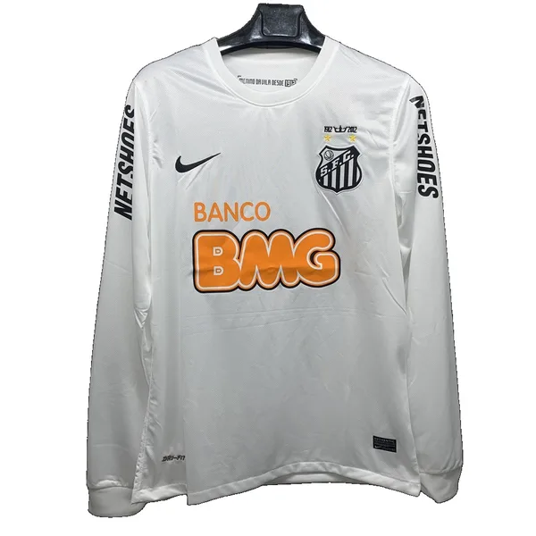Santos Maillot Rétro Domicile Manches Longues 12/13