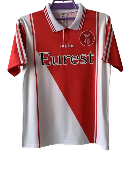 AS Monaco Maillot Rétro Domicile 1998